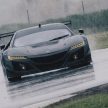 VIDEO: Acura NSX GT3 diuji