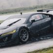 Acura NSX GT3 shows its naked carbon-fibre body