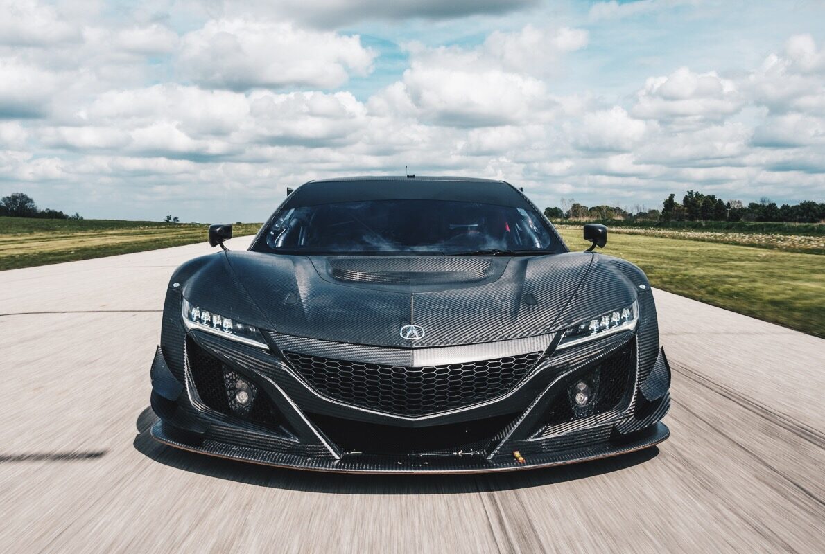 VIDEO: Acura NSX GT3 diuji