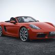 Porsche 718 Boxster previewed in Malaysia at Sepang