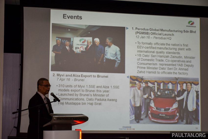 Perodua maintains 216,000-unit sales target for 2016; 97,400 vehicles sold in first six months of the year 525307