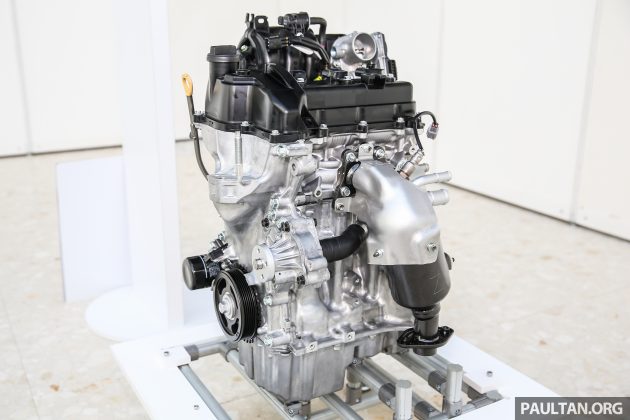 Perodua Bezza engines – 1.0 litre 1KRVE VVTi, new 1.3 litre 1NRVE