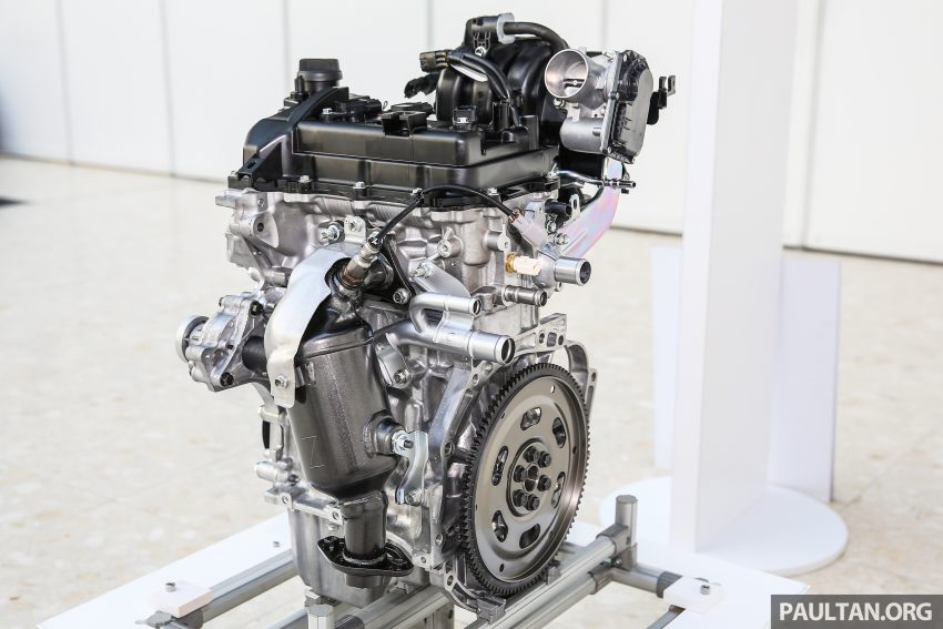 Perodua Bezza engines – 1.0 litre 1KR-VE VVT-i, new 1.3 litre 1NR-VE Dual VVT-i, updated 4-speed auto 519746