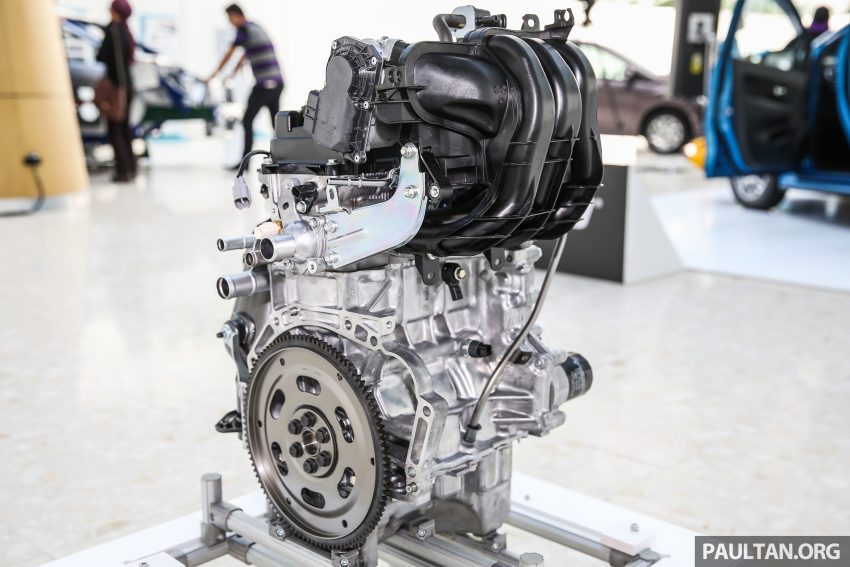 Perodua Bezza engines – 1.0 litre 1KR-VE VVT-i, new 1.3 litre 1NR-VE Dual VVT-i, updated 4-speed auto 519747