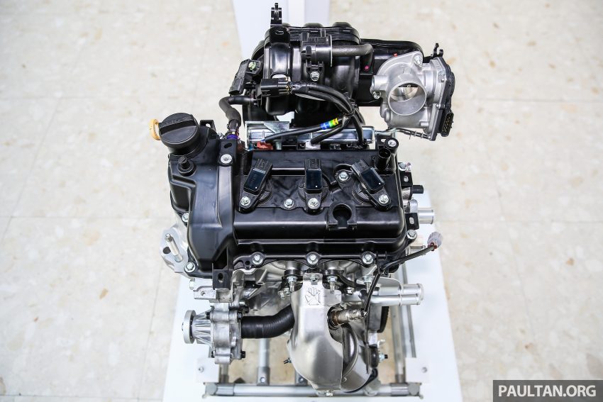 Perodua Bezza engines – 1.0 litre 1KR-VE VVT-i, new 1.3 litre 1NR-VE Dual VVT-i, updated 4-speed auto 519750