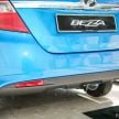 Perodua Bezza –  variant-by-variant equipment list