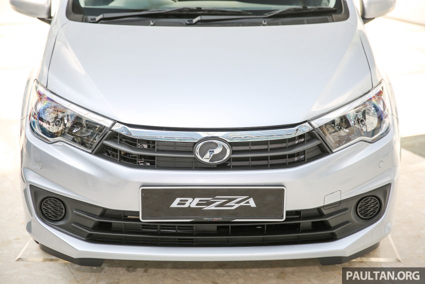 Perodua Bezza –  variant-by-variant equipment list 519881