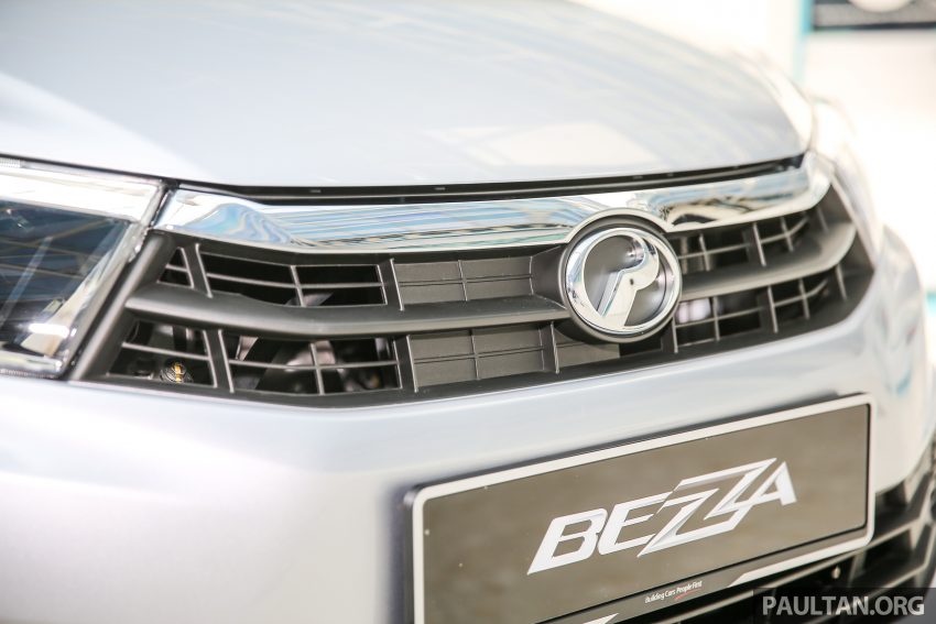 Perodua Bezza –  variant-by-variant equipment list 519894