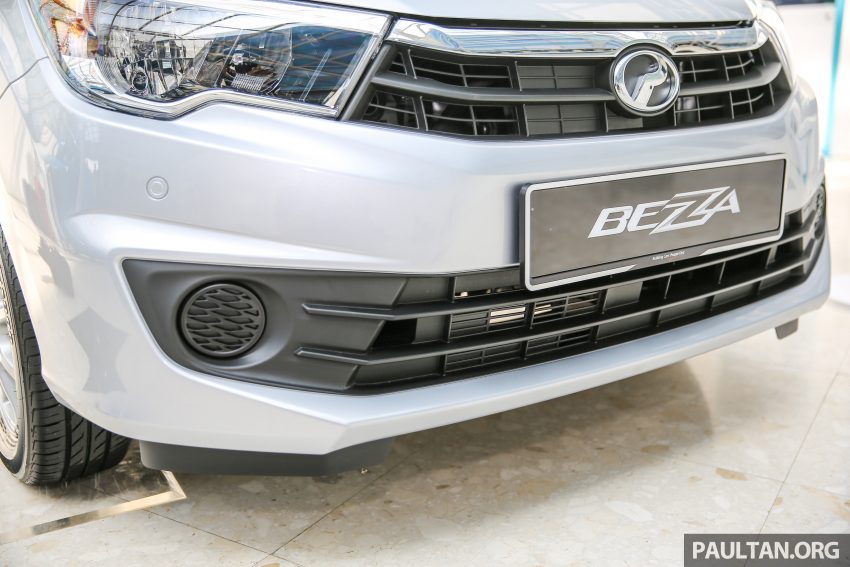 Perodua Bezza – senarai elemen varian demi varian 520081