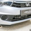 Perodua Bezza –  variant-by-variant equipment list