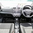 Perodua Bezza – senarai elemen varian demi varian