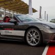 Porsche 718 Boxster previewed in Malaysia at Sepang