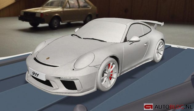 Porsche 911 GT3 facelift leak app 7