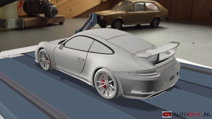 Porsche 911 GT3 facelift leaked via smartphone app 518747