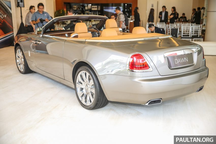 Rolls-Royce Dawn buat penampilan sulung di Malaysia 521105