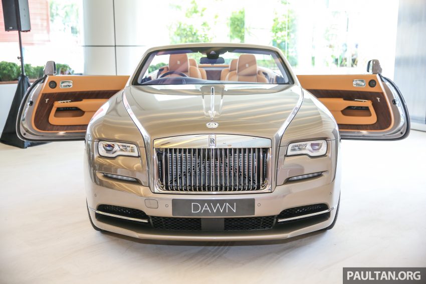 Rolls-Royce Dawn buat penampilan sulung di Malaysia 521080