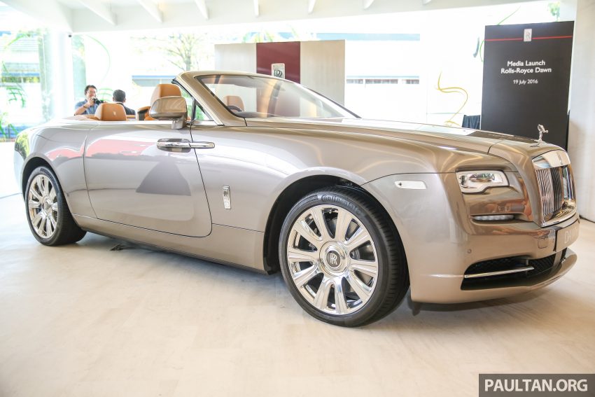 Rolls-Royce Dawn buat penampilan sulung di Malaysia 521082