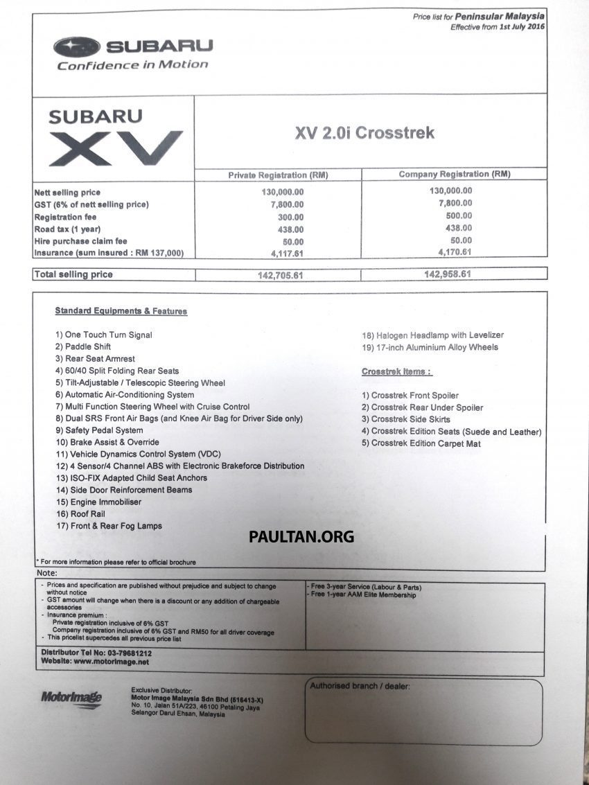 SPYSHOT: Subaru XV Crosstrek tambah bodykit dan sedikit elemen dalaman tersendiri – RM143k 522767