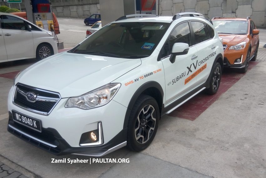 SPYSHOT: Subaru XV Crosstrek tambah bodykit dan sedikit elemen dalaman tersendiri – RM143k 522760