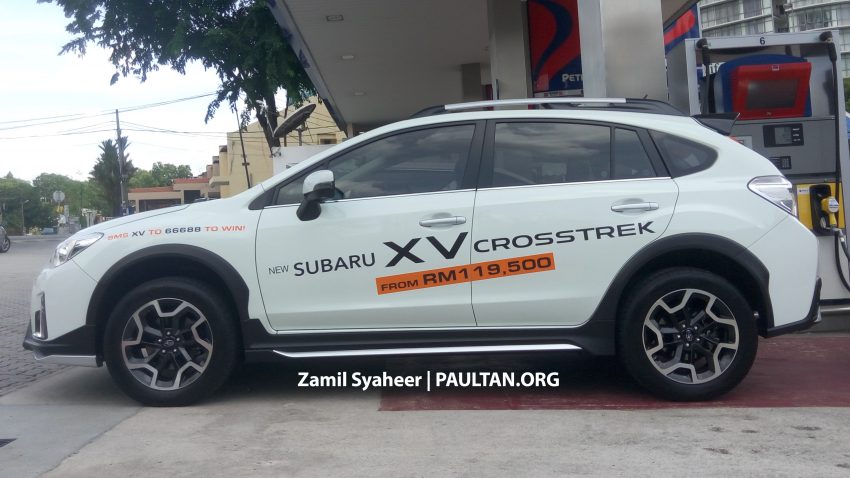 SPYSHOT: Subaru XV Crosstrek tambah bodykit dan sedikit elemen dalaman tersendiri – RM143k 522762