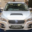 Subaru Levorg 1.6 GT-S diprebiu untuk pasaran M’sia