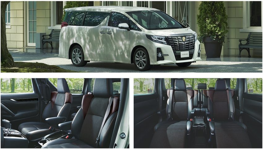 Toyota Alphard Type Black and Vellfire Golden Eyes – special dressed-up editions introduced in Japan 515296