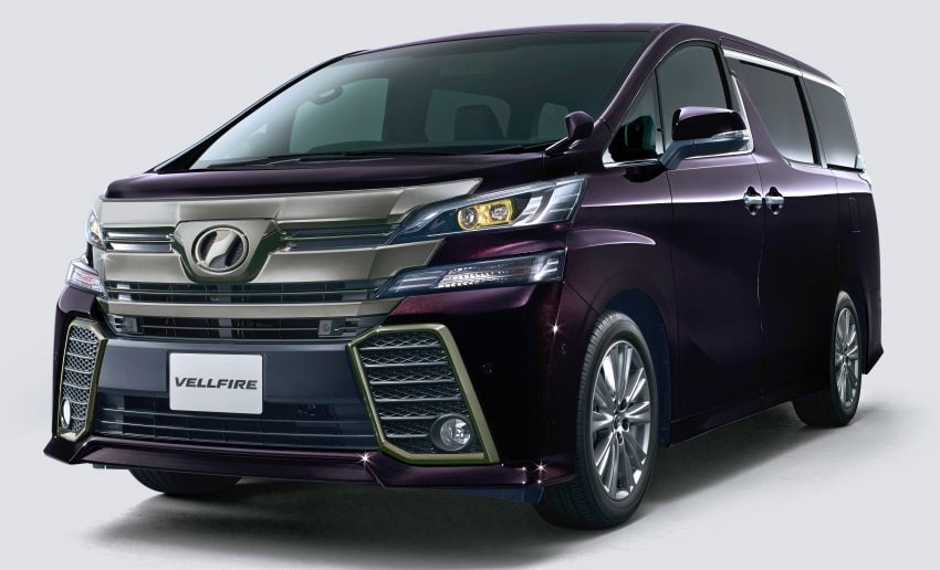 Toyota Alphard Type Black and Vellfire Golden Eyes – special dressed-up editions introduced in Japan 515295