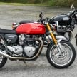 GALLERY: 2016 Triumph Thruxton R vs Thruxton 900