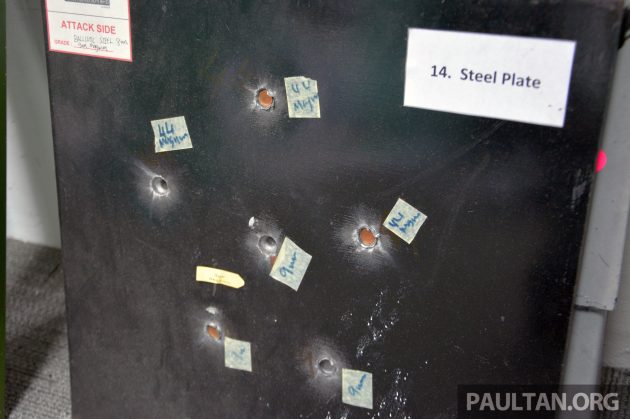 ballistic-resistant steel plate