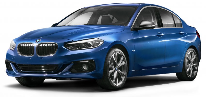 BMW 1 Series Sedan didedahkan – eksklusif untuk pasaran China sahaja, mungkin pacuan hadapan 520524