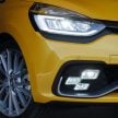 Renault reveals Clio RS facelift – three variants on offer; new GT Line pack available for standard car