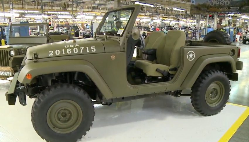 Jeep Wrangler 75th Salute – homage to the Willys MB 520506