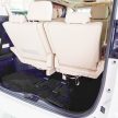 Toyota Alphard dan Vellfire – model spesifikasi Malaysia telah dipamerkan di Mitsui Outlet Park