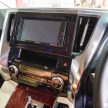 Toyota Alphard and Vellfire – Malaysian spec cars previewed at Toyota showroom, Mitsui Outlet Park