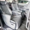 Toyota Alphard and Vellfire – Malaysian spec cars previewed at Toyota showroom, Mitsui Outlet Park