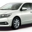 Toyota Allion and Premio facelift unveiled in Japan
