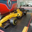 2016 Renault RS 16 Formula One race car replica on tour at selected showrooms and roadshow locations