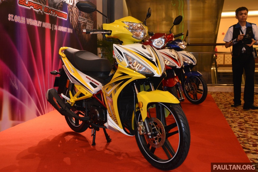 2017 SYM Sport Rider 125i Malaysia launch – RM5,450 541120