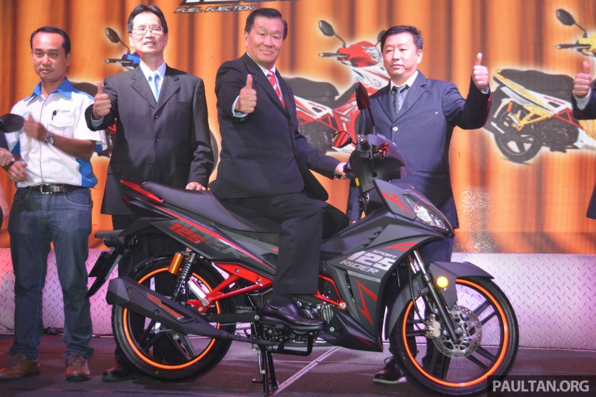 2017 SYM Sport Rider 125i Malaysia launch – RM5,450 541110