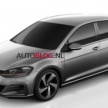 Volkswagen Golf Mk7 facelift disebar di Internet