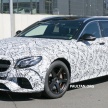 SPYSHOTS: Mercedes-AMG E63 Black Series wagon