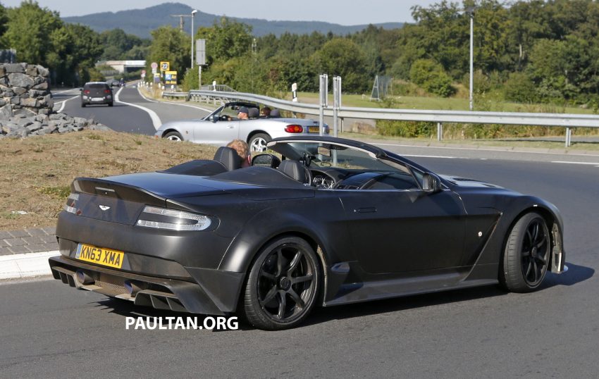 SPYSHOTS: Aston Martin Vantage GT12 Roadster testing at the ‘Ring – new limited-edition model? 536593
