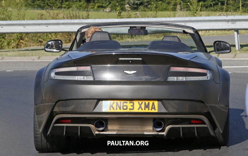 SPYSHOTS: Aston Martin Vantage GT12 Roadster testing at the ‘Ring – new limited-edition model? 536594