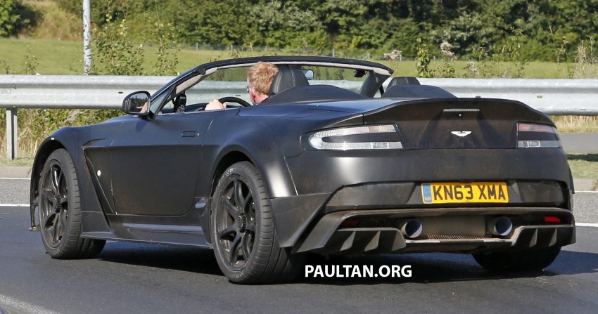 SPYSHOTS: Aston Martin Vantage GT12 Roadster testing at the ‘Ring – new limited-edition model? 536595