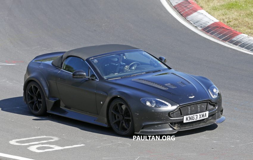 SPYSHOTS: Aston Martin Vantage GT12 Roadster testing at the ‘Ring – new limited-edition model? 536577
