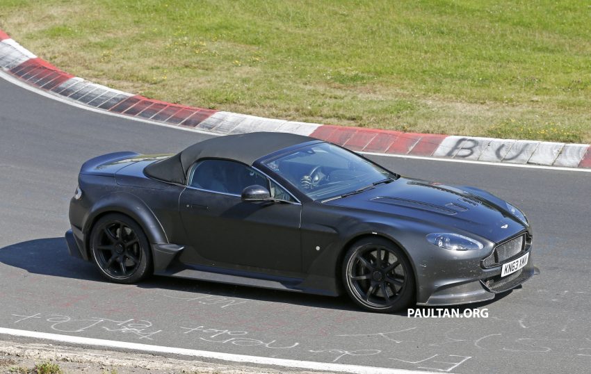 SPYSHOTS: Aston Martin Vantage GT12 Roadster testing at the ‘Ring – new limited-edition model? 536579
