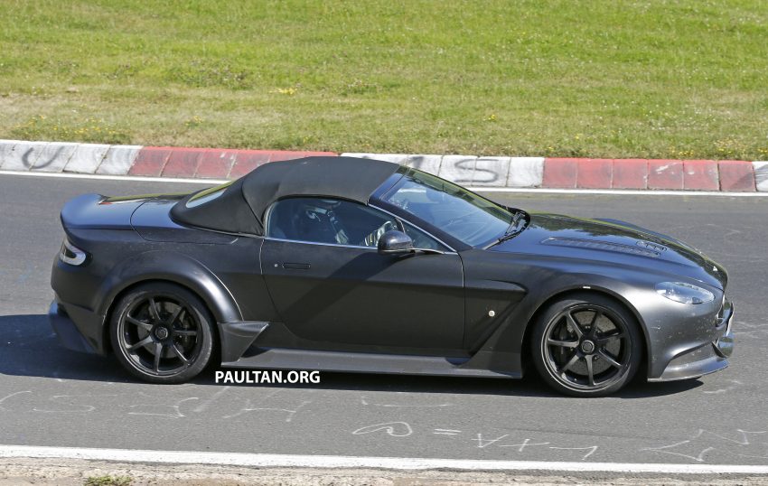 SPYSHOTS: Aston Martin Vantage GT12 Roadster testing at the ‘Ring – new limited-edition model? 536582