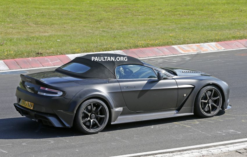SPYSHOTS: Aston Martin Vantage GT12 Roadster testing at the ‘Ring – new limited-edition model? 536583