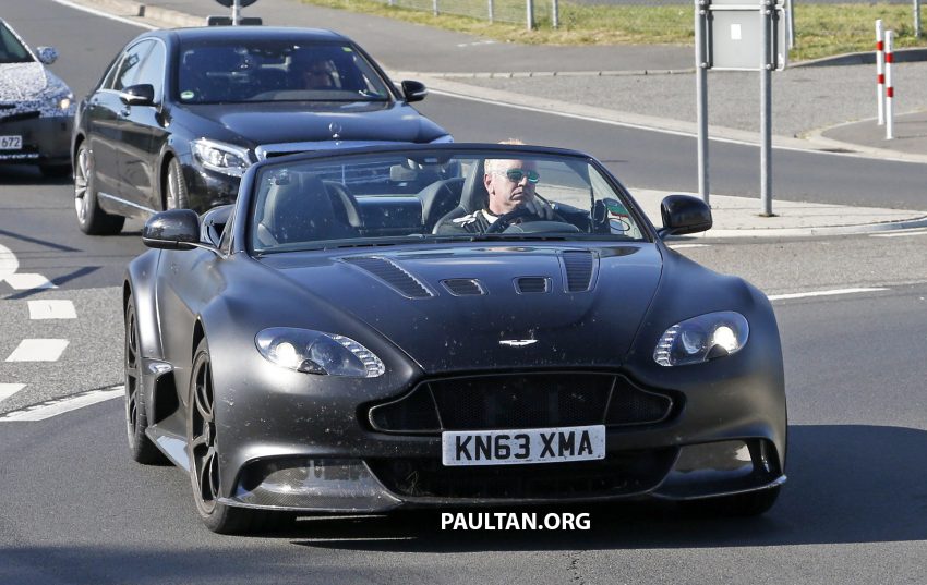 SPYSHOTS: Aston Martin Vantage GT12 Roadster testing at the ‘Ring – new limited-edition model? 536587