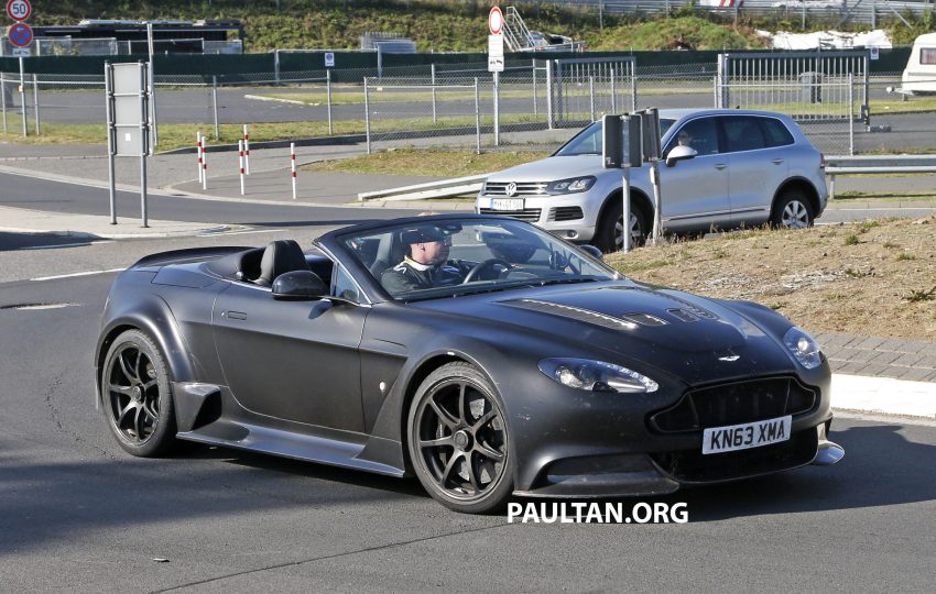 SPYSHOTS: Aston Martin Vantage GT12 Roadster testing at the ‘Ring – new limited-edition model? 536588